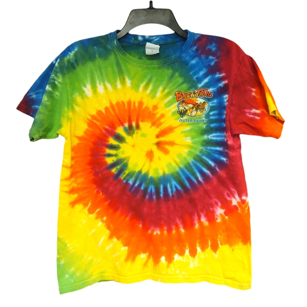EUC Kid's Outer Banks Brew Thru Tee Size 14-16